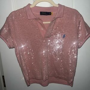 Polo Ralph Lauren sequin top